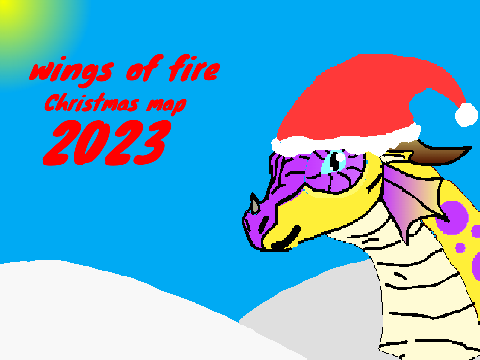 wings of fire Christmas map 2023 remix