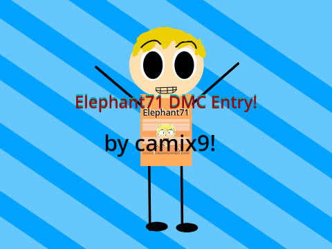 Here is Drawing of OC (@elephant71) {Camix9}
