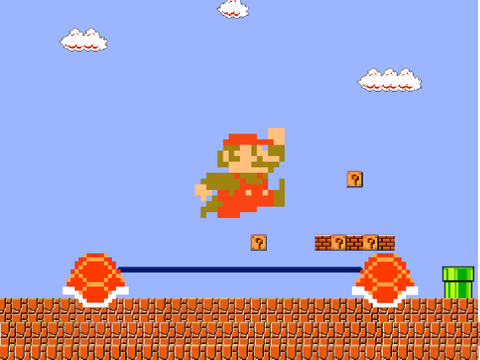 trampoline mario remixed