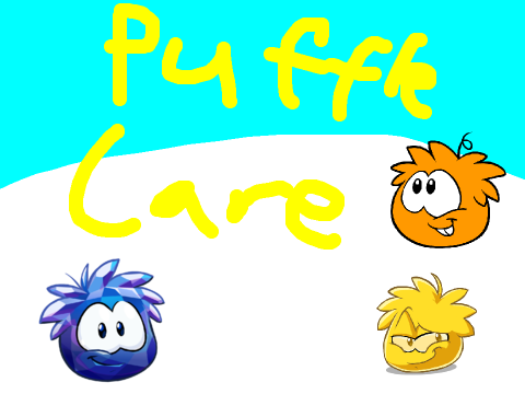 Puffle Care! Blue