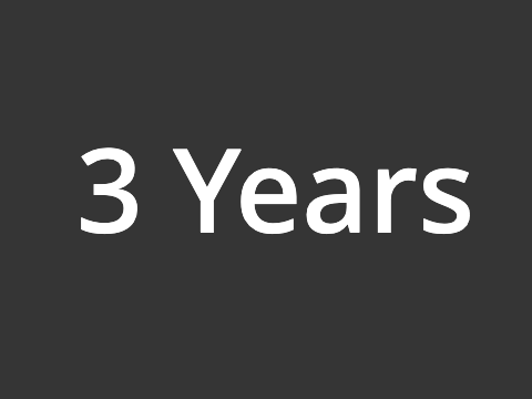 3 Years (and some)