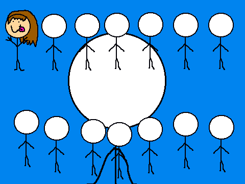 Remix a stick person being random!