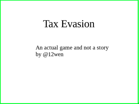 Tax Evasion