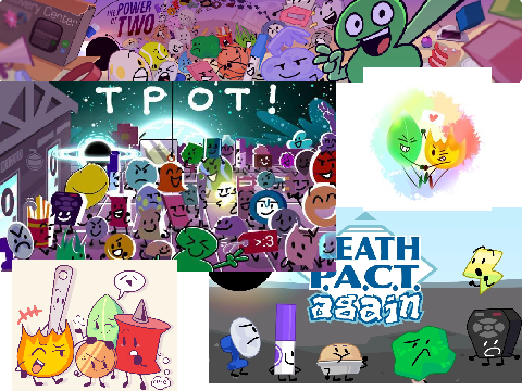 BFDI/TPOT Collage 
