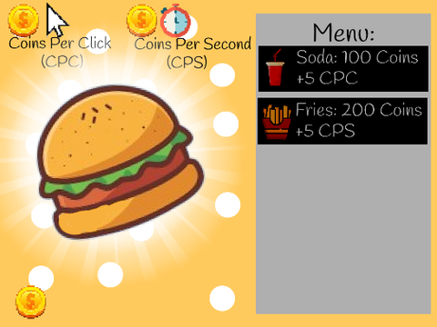 Fast Food Clicker