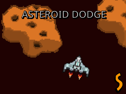 Asteroid dodge #games #all 