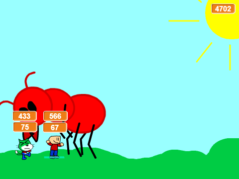 Add yourself fighting Giant Mutant Fire Ant! (Classic RPG(Non-Turn Based)) remix