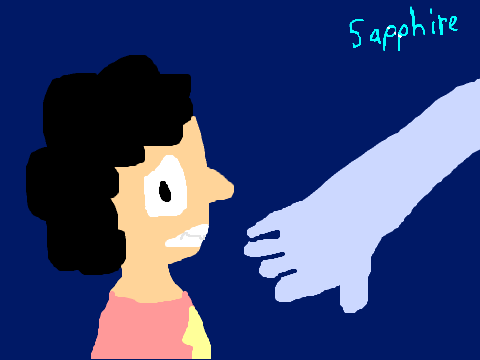 steven meets sapphire