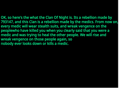 The Clan of Night