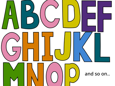 full alphabet