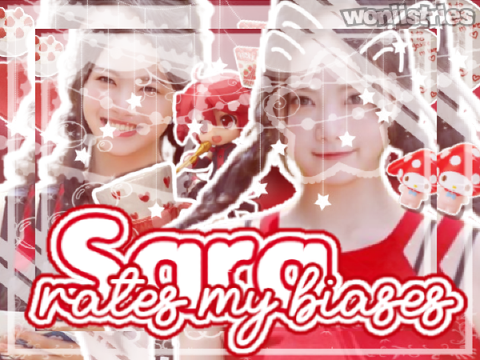 ☎️ #001┊: Sara rates my biases ᵎ ˖ ִֶָ 
