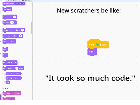 new to scratch vs. experienced scratchers