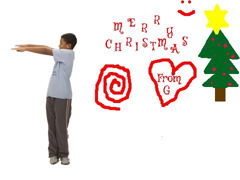 Merry Christmas, from G the dancer!