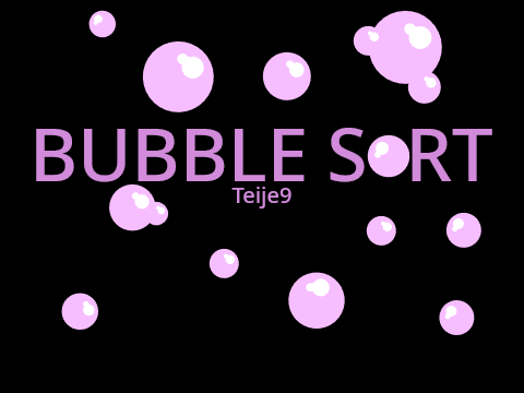bubble sort