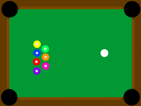 Mini 8 Ball Pool - Vector