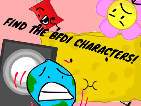 Find the BFDI Characters (15)