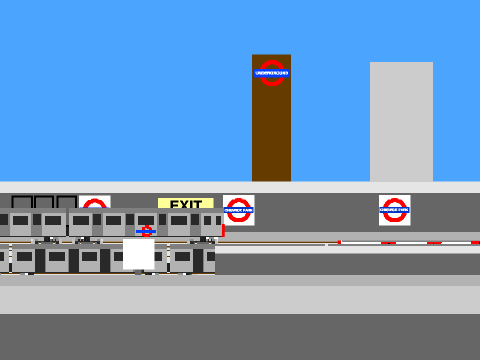 The London Underground!: Chiswick Park 1998