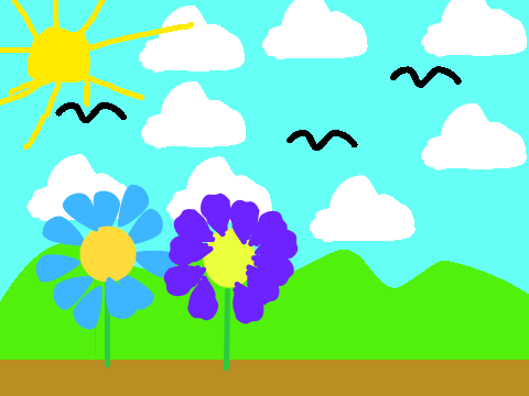 My Garden Backdrop