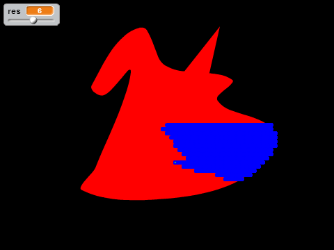 Flood fill