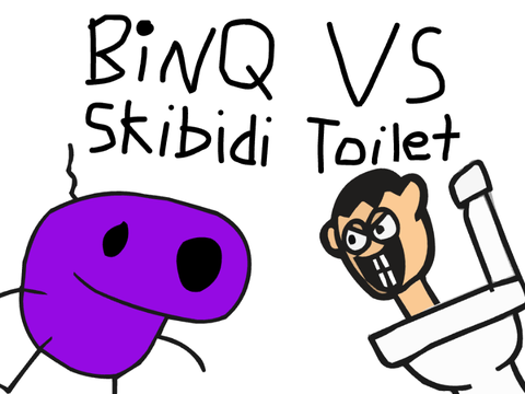 BinQ VS Skibidi Toilet