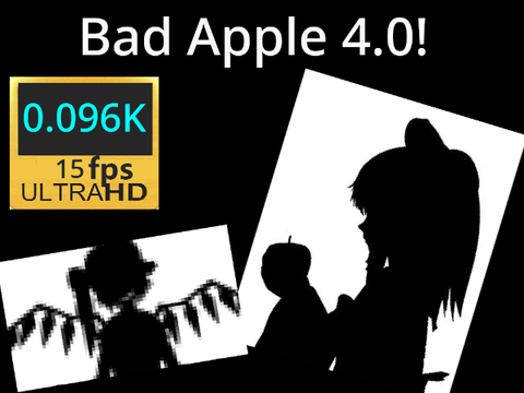 Bad Apple V4.0 (With RLE)