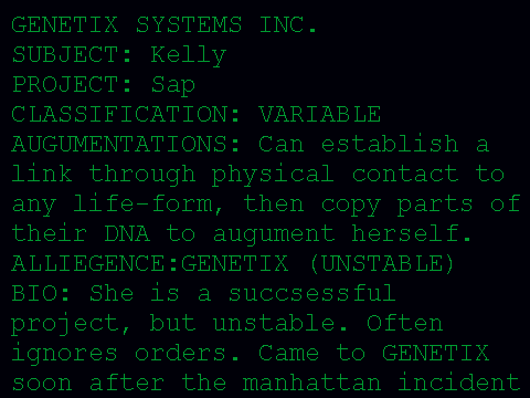 INHUMAN Next Gen: Sap