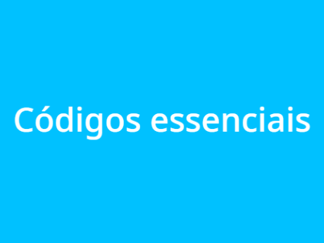 (PT BR)Code library 1: códigos essenciais