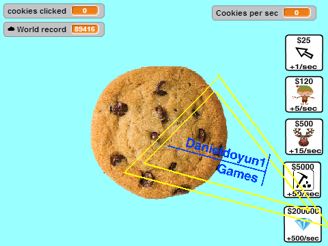 Cookie clicker christmas version