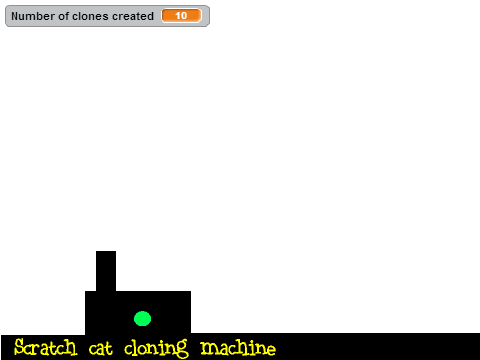 Scratch cat cloning machine