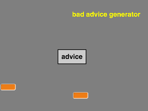 bad advice generator