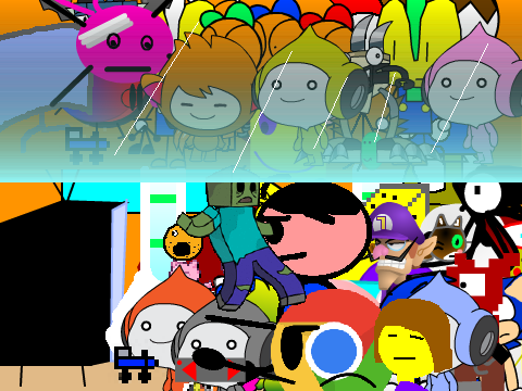 Add yourself watching T.V. with Chromey! remix remix remix remix remix remix