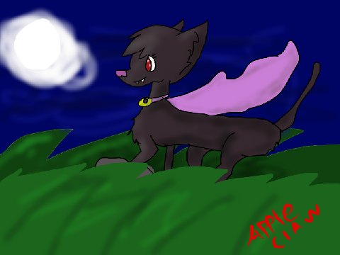 First Fire Alpaca Drawing  Vampie (New OC???)
