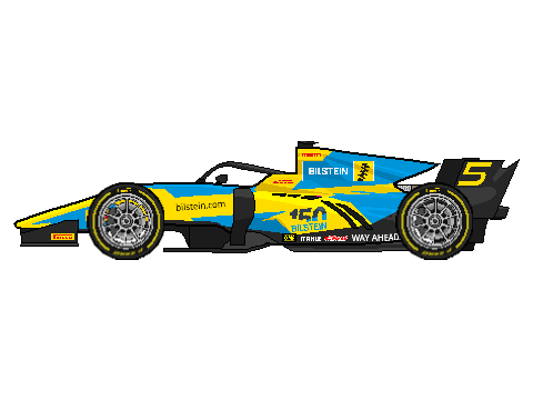 2023 Dallara #5 Bilstein Formula 2