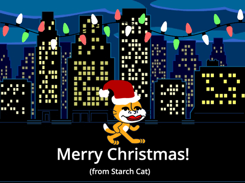 Starch Cat's Whimsical Christmas