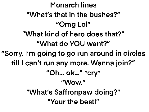 Alt Monarchpaw Lines (ToPH Shorts)