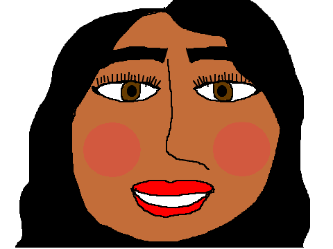 The best digital face I've drawn