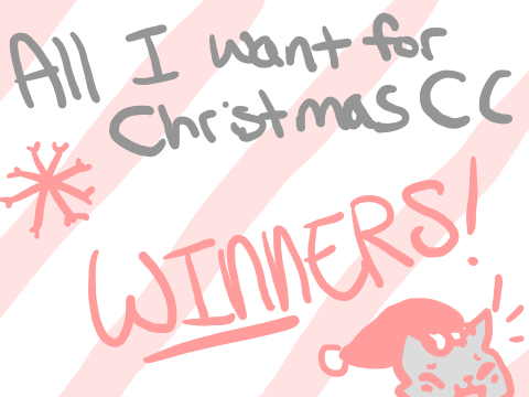 RESULTS- All I Want For Christmas CC! 