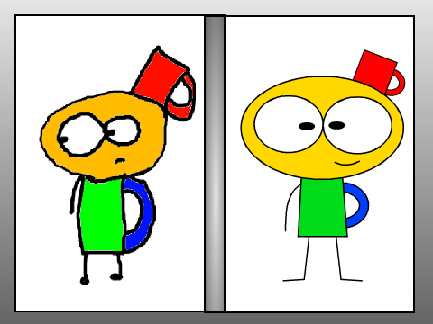 Never mine i'll draw