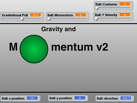 Gravity and Momentum v2
