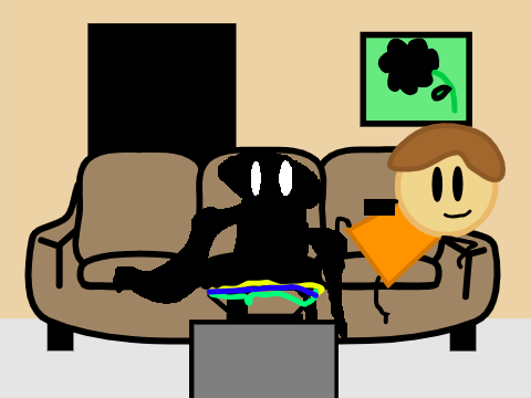 Add Yourself Watching TV remix
