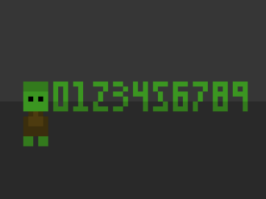0 to 9 Zombie Gun Down