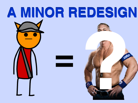 A minor redesign