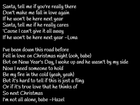Santa Tell Me (Hazel & Luna)