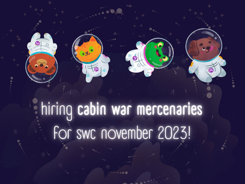 cabin wars merc interest project ☽ swc nov 2023 