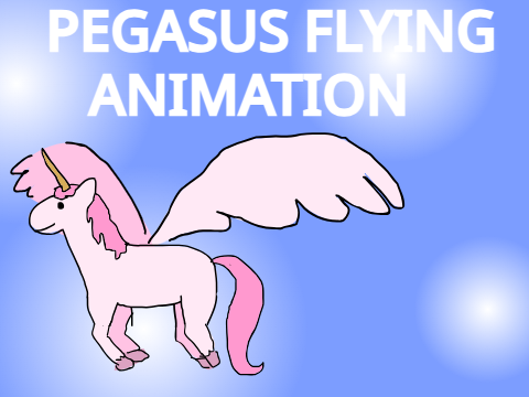 Pegasus Flying // Animation