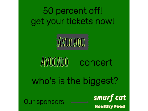 Avocado contest!