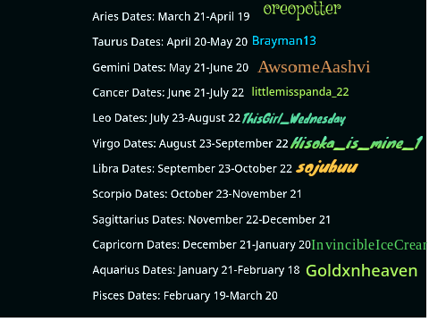 What Is Your Zodiac Sign???  remix remix