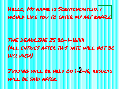Art Raffle!!!!!