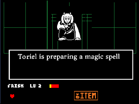 Undertale Toriel Battle ~Old~