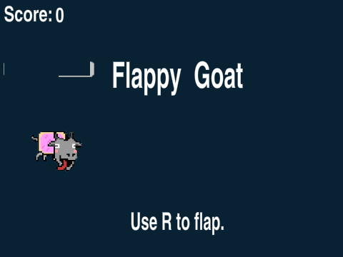 Flappy Goat ~from Goat Simulator~